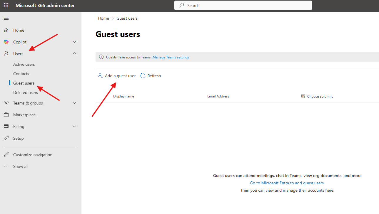 guest users in O365