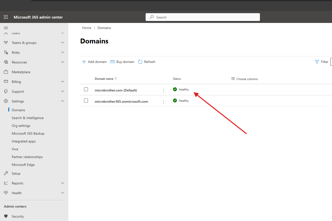 How to add domain in O365 quickly